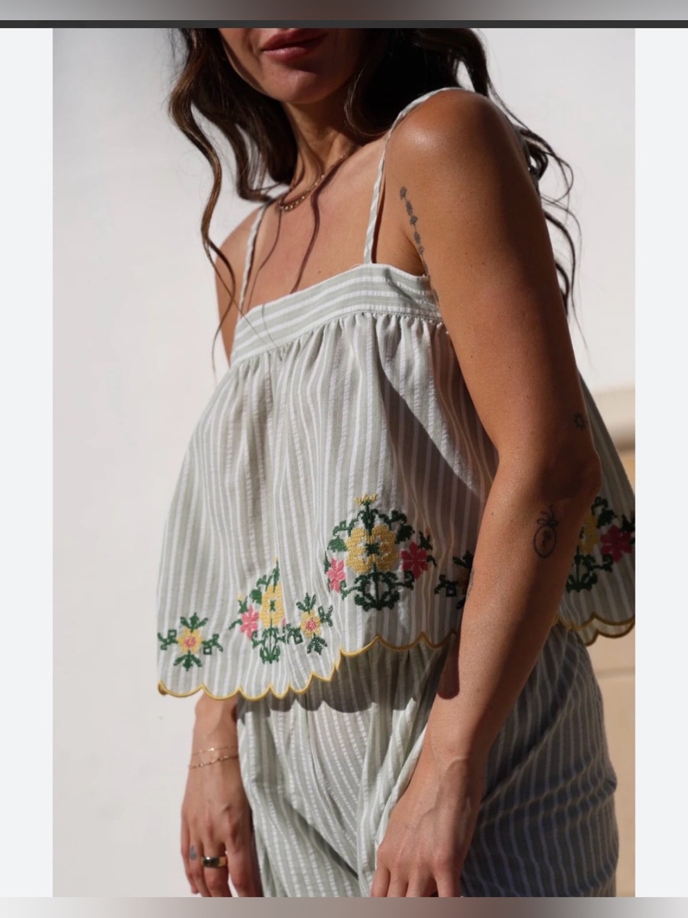 Miou Muse Rosewater Tank | NWT | Size Small